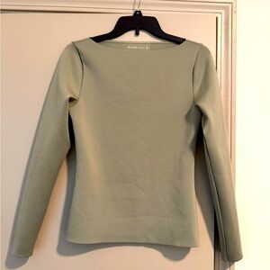 Abercrombie & Fitch Sculpt Matte Long Sleeve Top